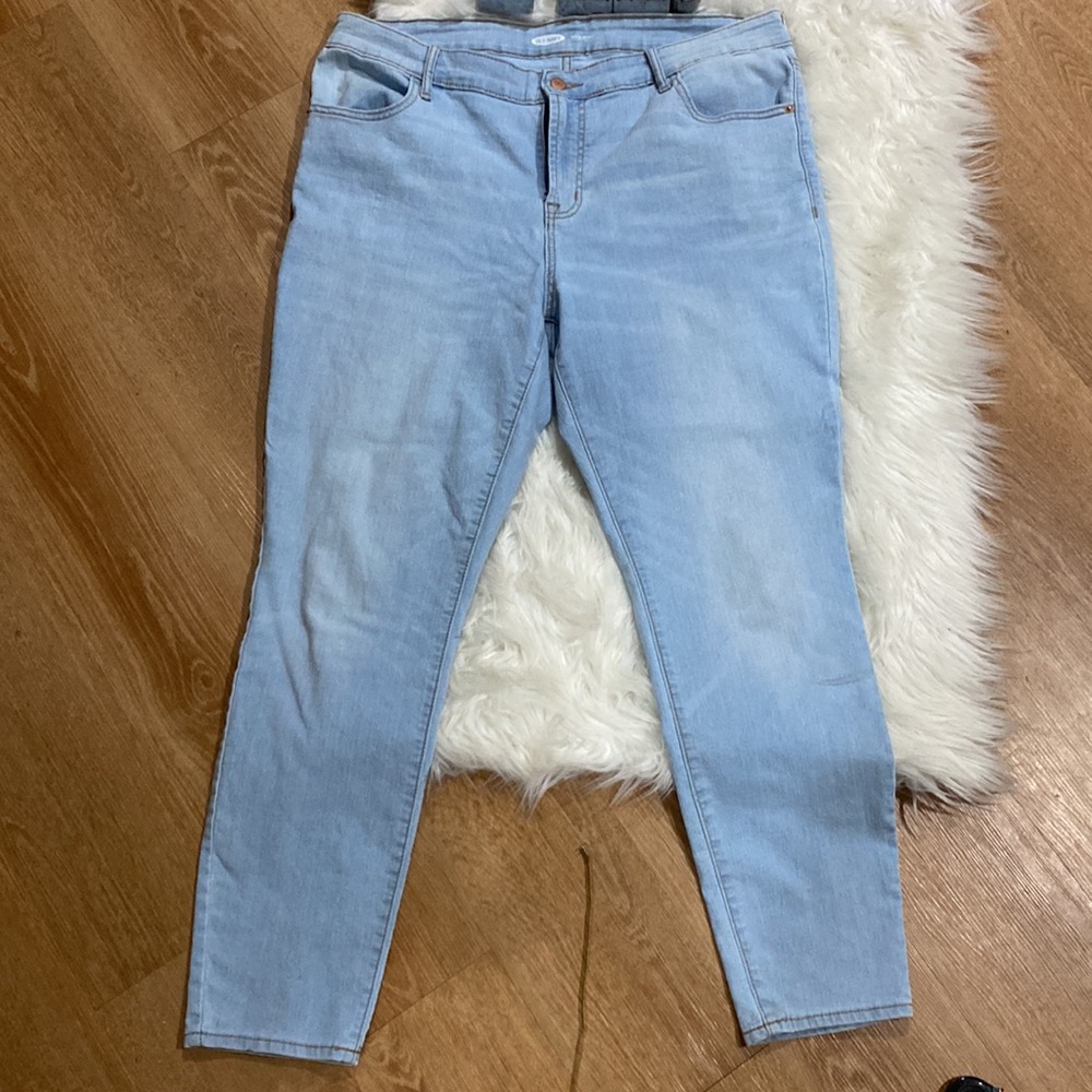 2/$15 OLD NAVY SUPER SKINNY JEANS - Picture 2 of 10